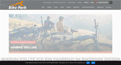 Desktop Screenshot of bikepark-dissen.de